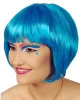 K11276910 türkis Damen Perücke Bob Meerjungfrau