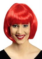 K11276902 rot Damen Perücke Bob Teufelin