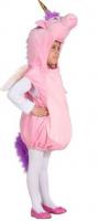 O5001-O5404-104 Kinder Einhorn Weste-Kostüm Gr.104