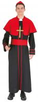 O7022 Bischof schwarz-rot Herren Kostüm