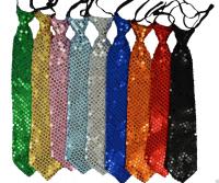 W53502 Pailletten Krawatte Schlips