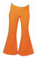 O9129 Damen Schlaghose neon-orange Discohose