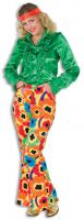 L320034-D Damen Schlaghose bunt Discohose