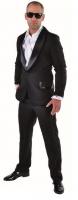 M214292-2 schwarz Herren Smoking Jackett Hose