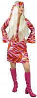 K31250642 Damen Hippie Kleid Discokleid
