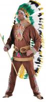 M213236 braun Herren Indianerkostüm Apachekostüm
