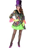 M218156 Mexican Skull Damen Frack Tag der Toten