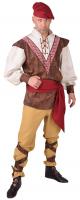 M218226 Herren Bauer-Knecht Mittelalter Kostüm