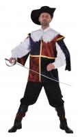 M213259-A Herren Musketier Kostüm