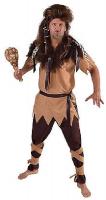 M216273 braun Herren Höhlenmensch Urwald Kostüm