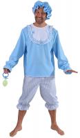 M216255-A hellblau Herren Baby Boy Pyjama Kostüm