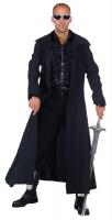 M210235 schwarz Herren Mantel Umhang Vampir Dracula Gothic Kostüm