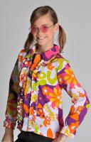 M207028-123-A bunt Mädchen Junge Kinder Hippy Kostüm-Hemd