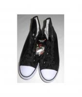 Ma229283 schwarz Pailletten-Schuhe Paillettenschuhe Turnschuhe Sneaker