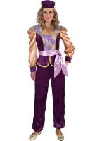 M220157-A lila-gold Damen Orient Kostüm Bollywood Prinzessin