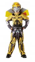 R883626 Jahre gelb-schwarz Kinder Transformers Roboter Kostüm Bumblebee Superhero