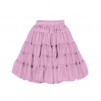 T0724-1900 rosa Petticoat-Unterrock 2 Lagen Einheitsgröße