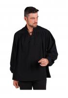 T3163-0100 schwarz Herren Piraten-Mittelalter Shirt