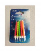 Ri551819 bunt-neon Happy Birthday Mini Geburtstagskerzen