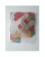 Fu93320 Happy Birthday Girlande mit Ösen