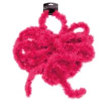 W21050-14 neon-pink Marabu Besatz Federschal länge ca.10 Meter