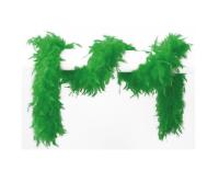 O45190-9 grün Federboa Boa Federstola ca.1,80m lang ca.65g