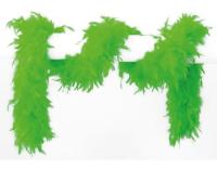 O45190-101 neongrün Federboa Boa Federstola ca.1,80m lang ca.65g