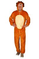 T4054/T4055/T4056 beige Löwen Kostüm Overall Jugendliche Damen Herren