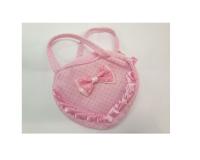 F45719 pink Herz Tasche Handtasche Größe 15 cm hoch 17 cm breit